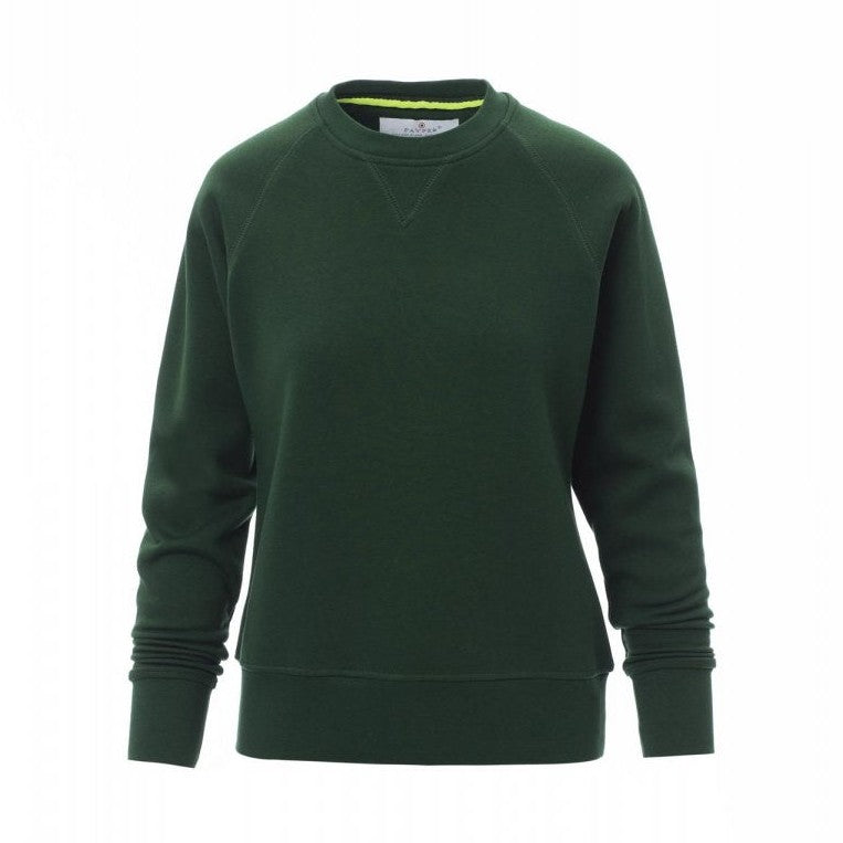 Sudadera mujer cuello redondo con mangas ranglán PA000395-0001