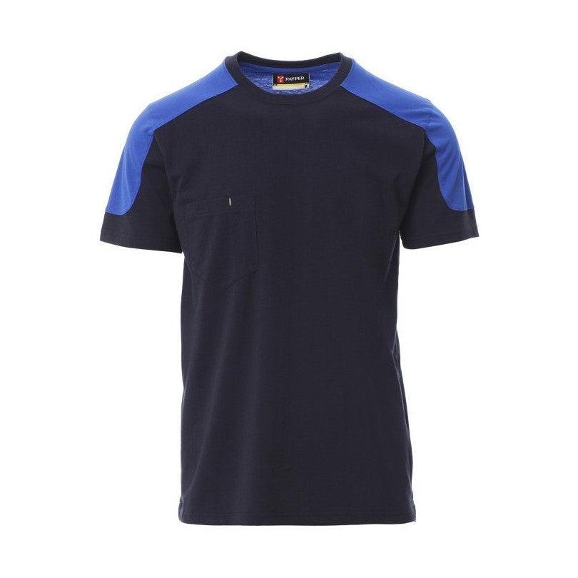 Camiseta bicolor con bolsillo para bolígrafos PA001464-0438