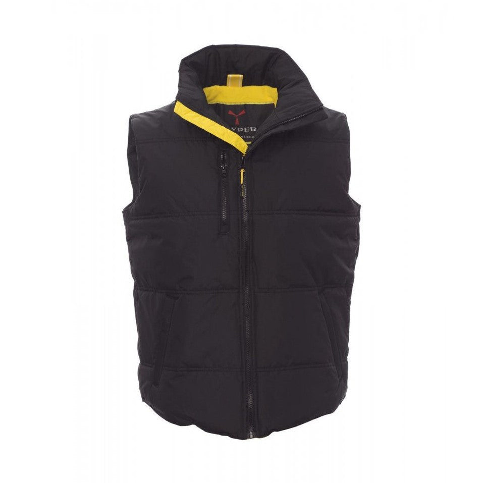 Chaleco acolchado con microforro polar de contraste PA000876-0051