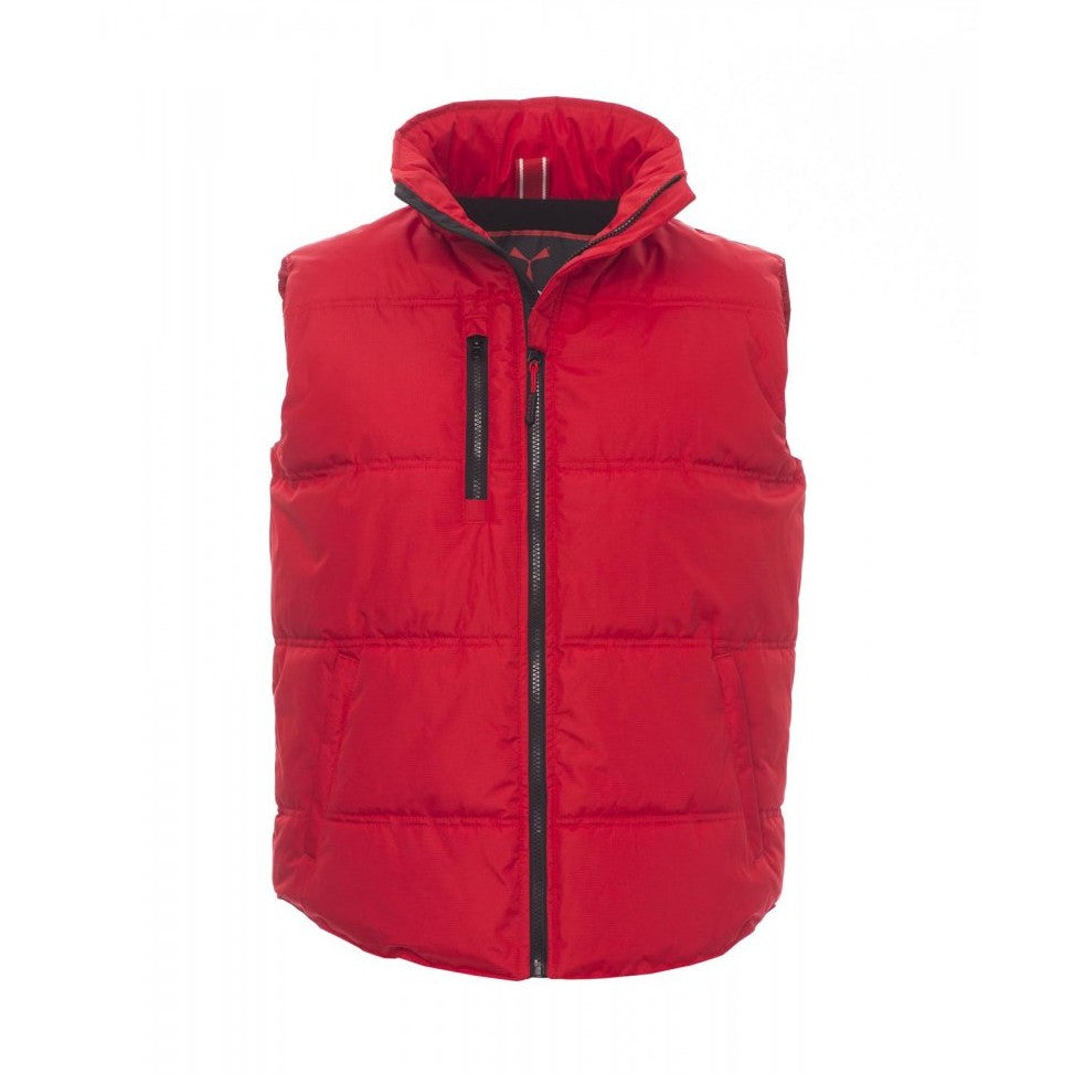 Chaleco acolchado con microforro polar de contraste PA000876-0051