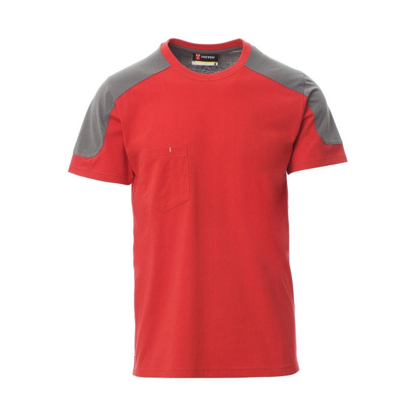 Camiseta bicolor con bolsillo para bolígrafos PA001464-0438